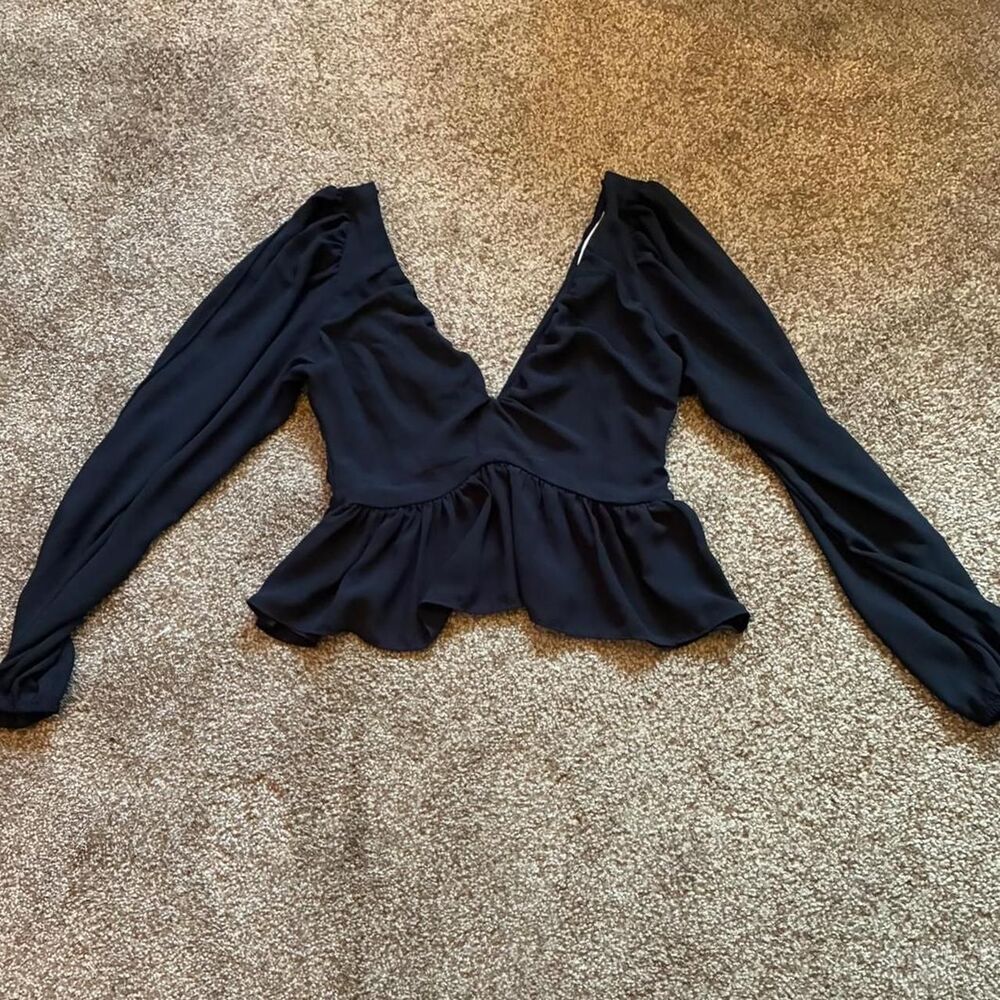 H-m Women's Black Blouse